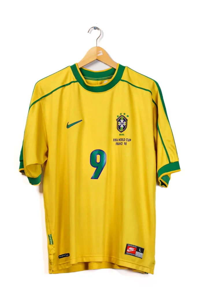 Brazil 1998 Home Ronaldo SS (L)