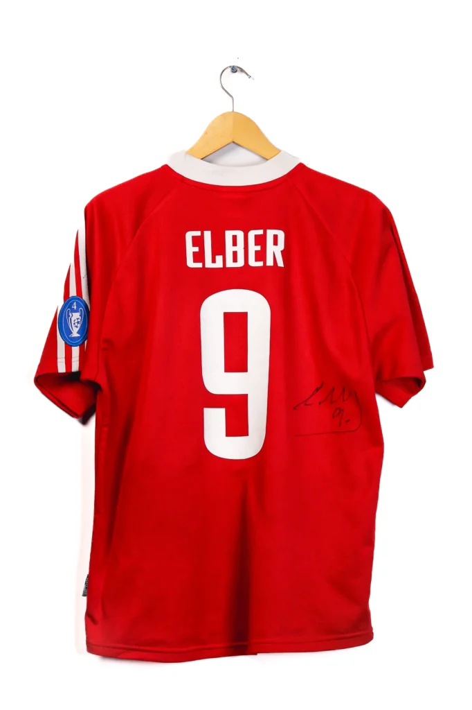Munchen 2000-2001 Home Elber SS (M) signed