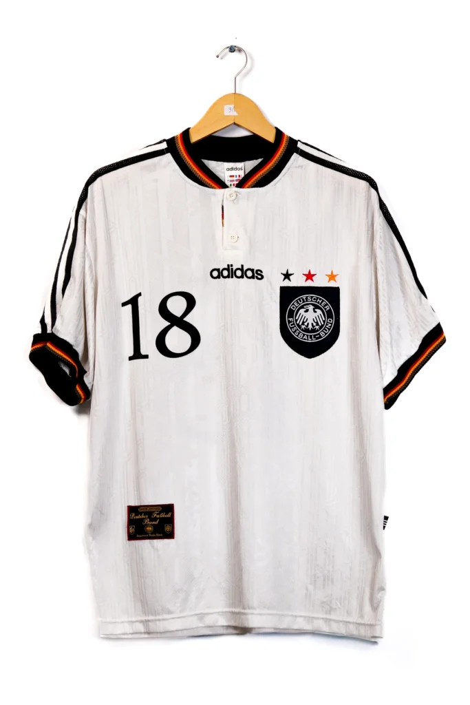 Germany 1996 Home Klinsmann SS (L)