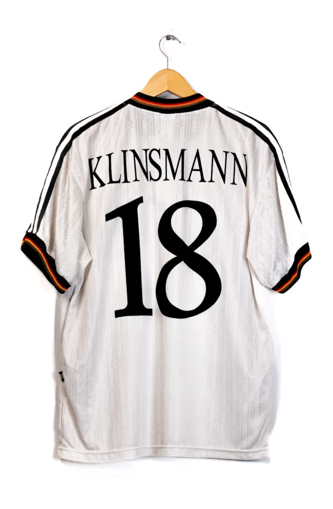 Germany 1996 Home Klinsmann SS (L)