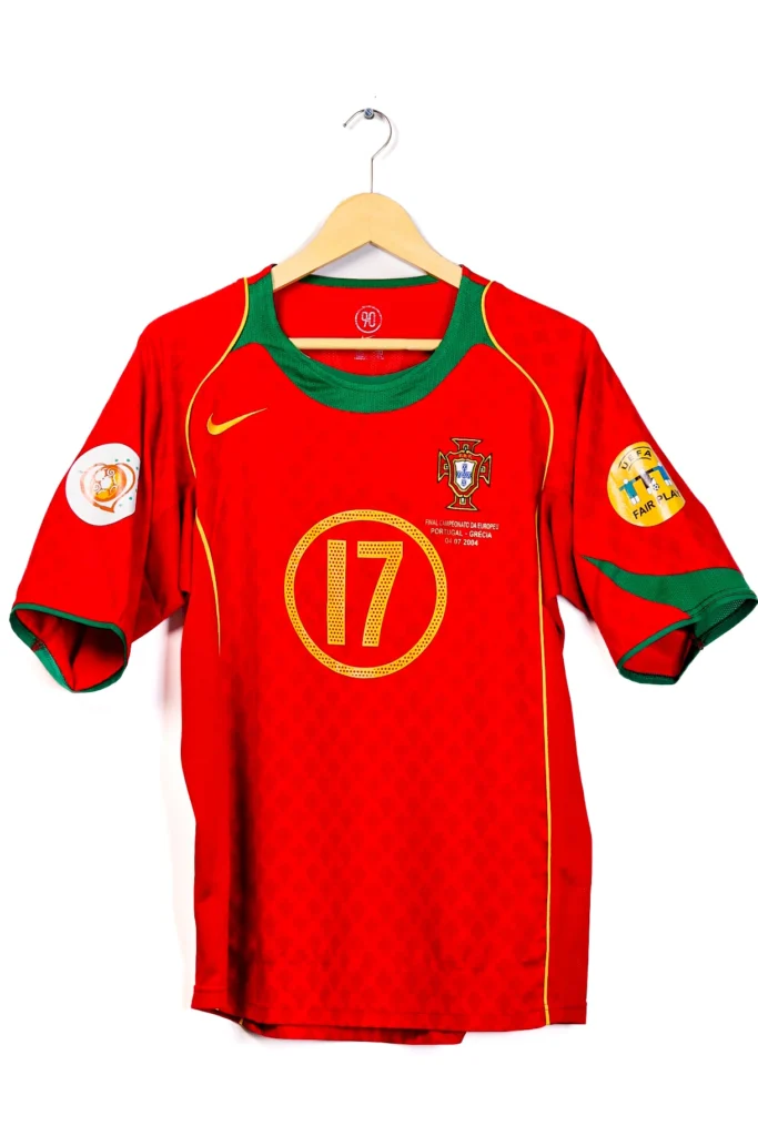 Portugal 2004 Home Ronaldo SS (M)
