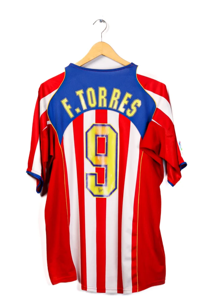 Atletico Madrid 2004-2005 Home Torres SS (L)