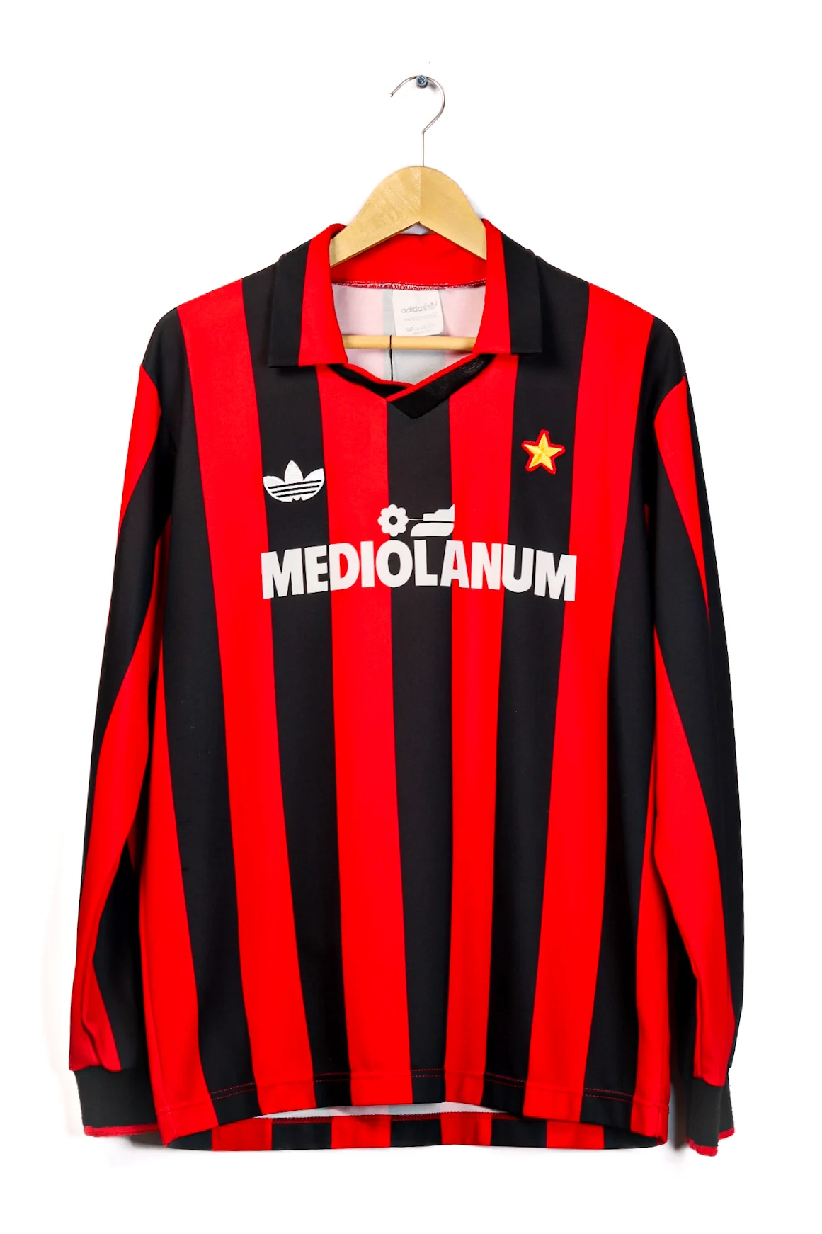 Milan 1991-1992 Home Van Basten LS (L)