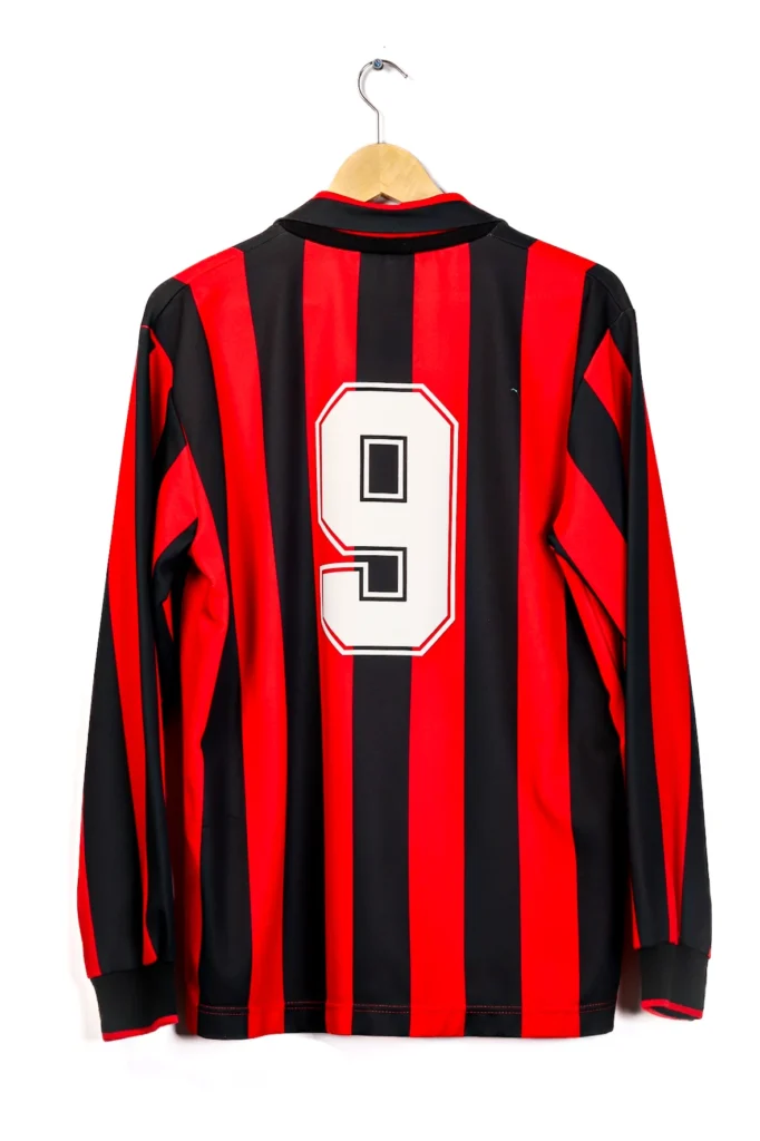 Milan 1991-1992 Home Van Basten LS (L)