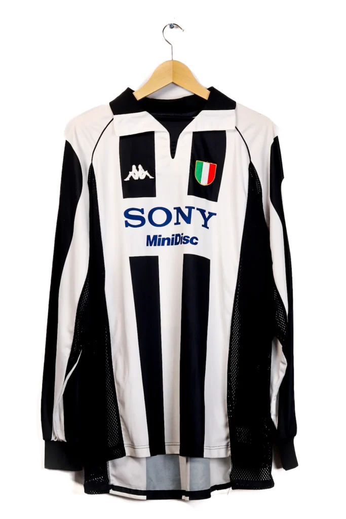 Juventus 1997-1998 Home Montero LS (XL) Match Issue