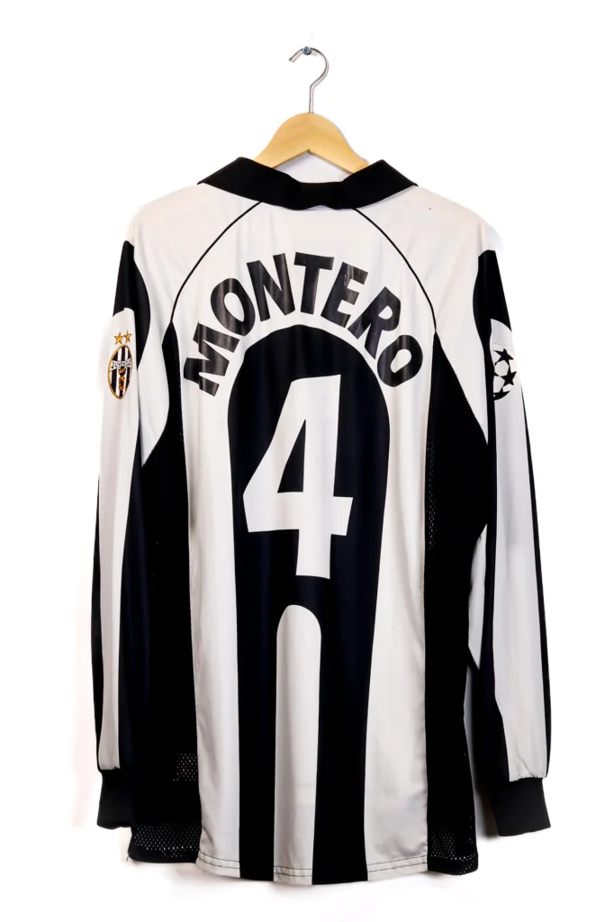 Juventus 1997-1998 Home Montero LS (XL) Match Issue