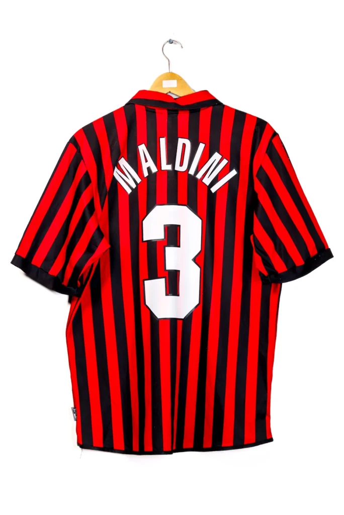 Milan 1999-2000 Home Maldini SS (M)