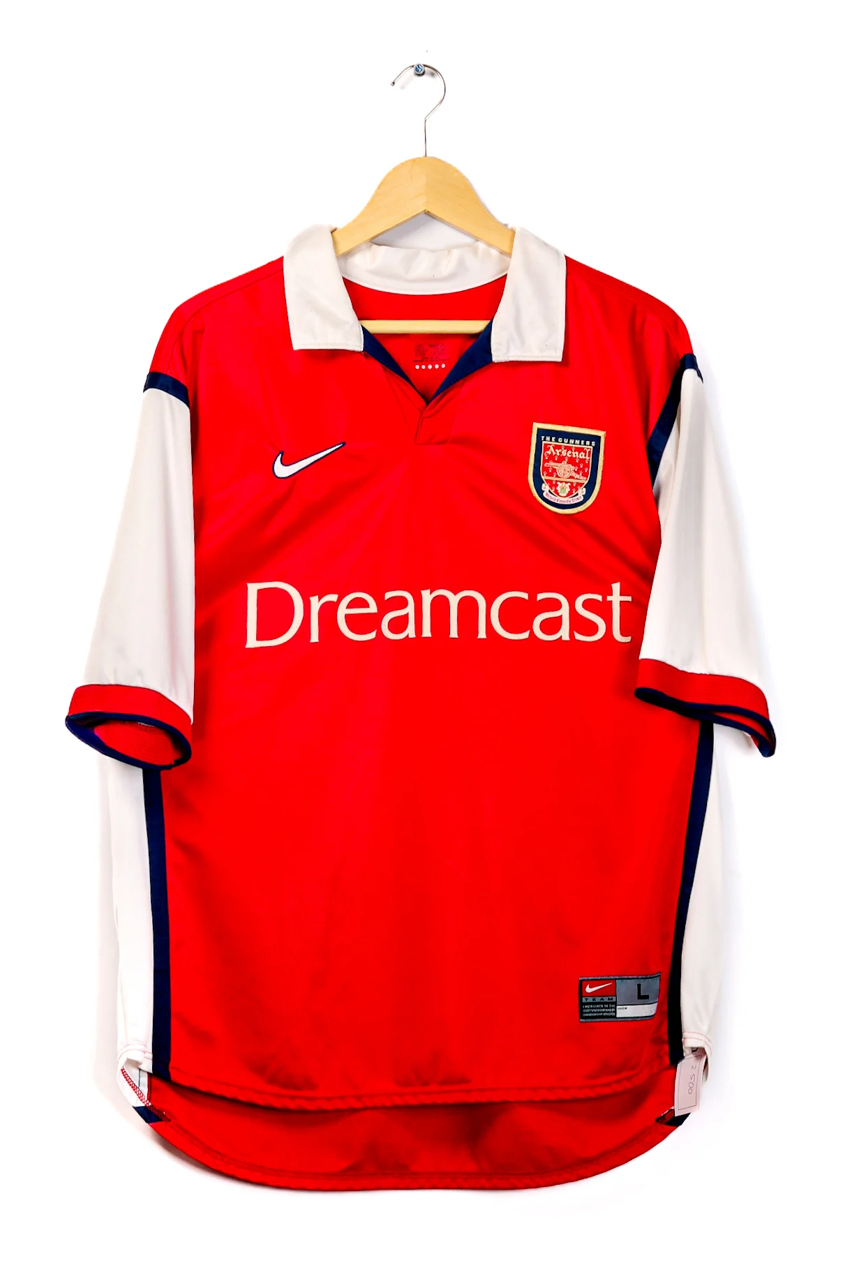 Arsenal 2001-2002 Home Henry SS (L) - Image 2