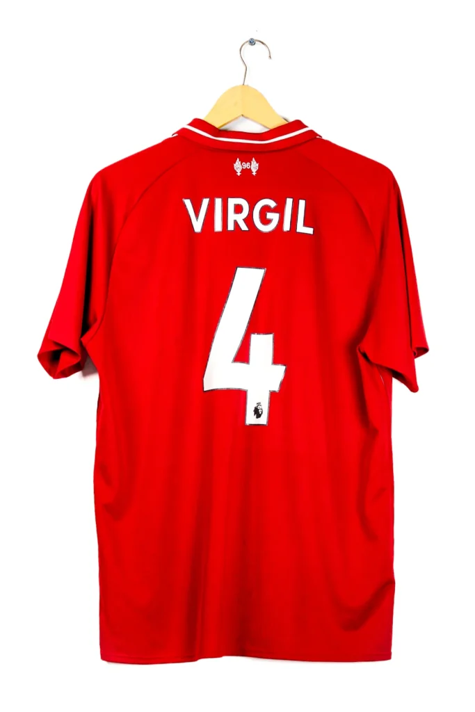 Liverpool 2018-2019 Home Van Dijk SS (L)