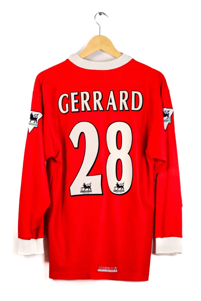 Liverpool 1998-1999 Home Gerrard LS (M)