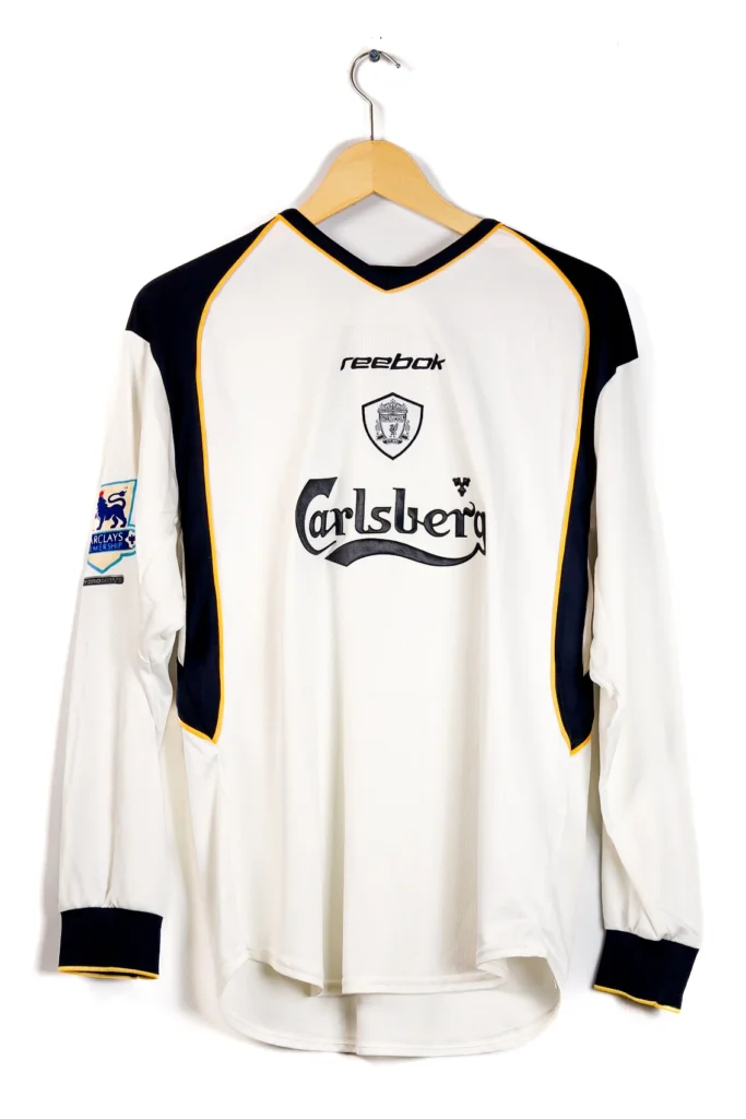 Liverpool 2001-2002 Away Heskey LS (M)