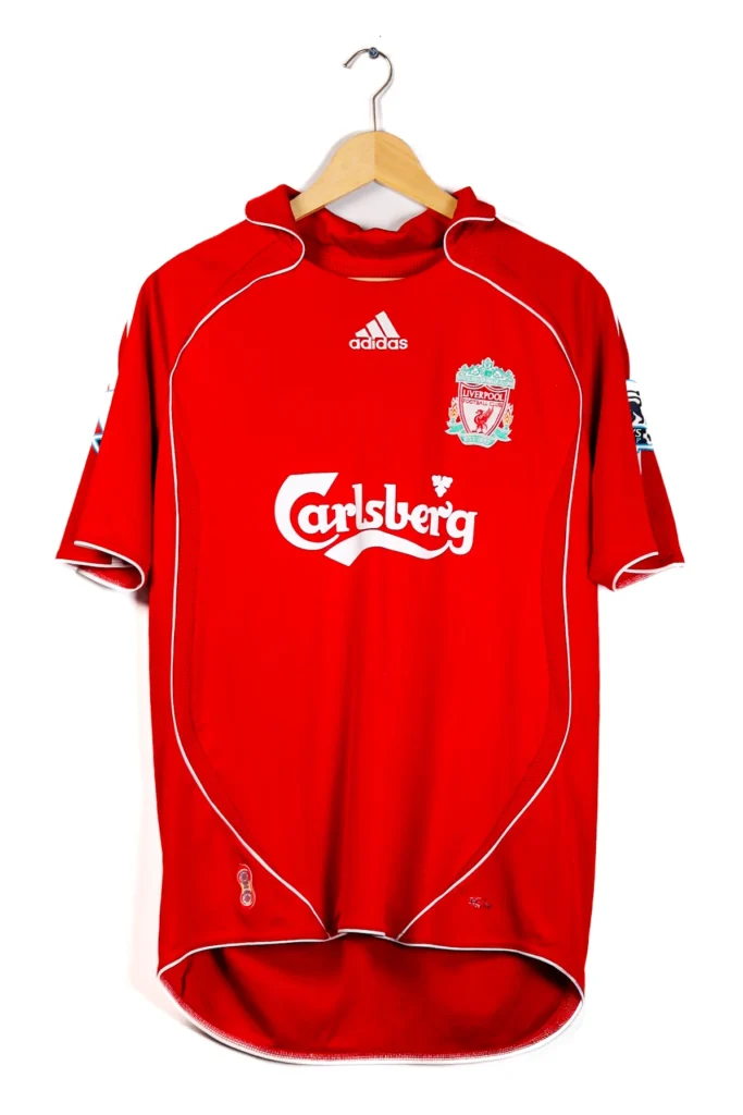 Liverpool 2006-2007 Home Xabi Alonso SS (M)