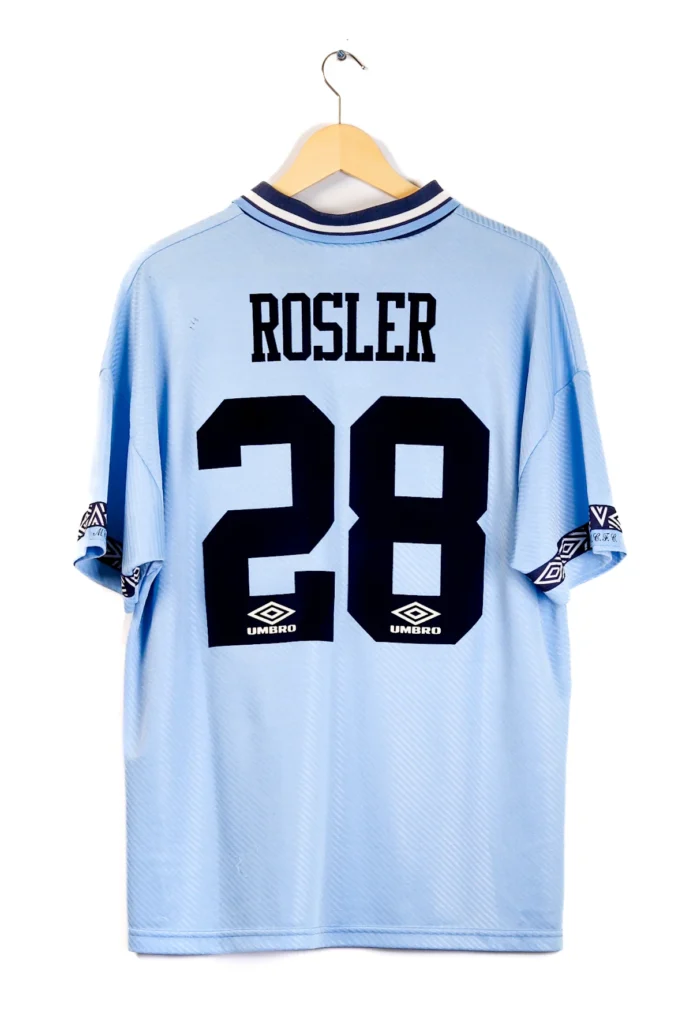 Manchester City 1993-1994 Home Rosler SS (L)