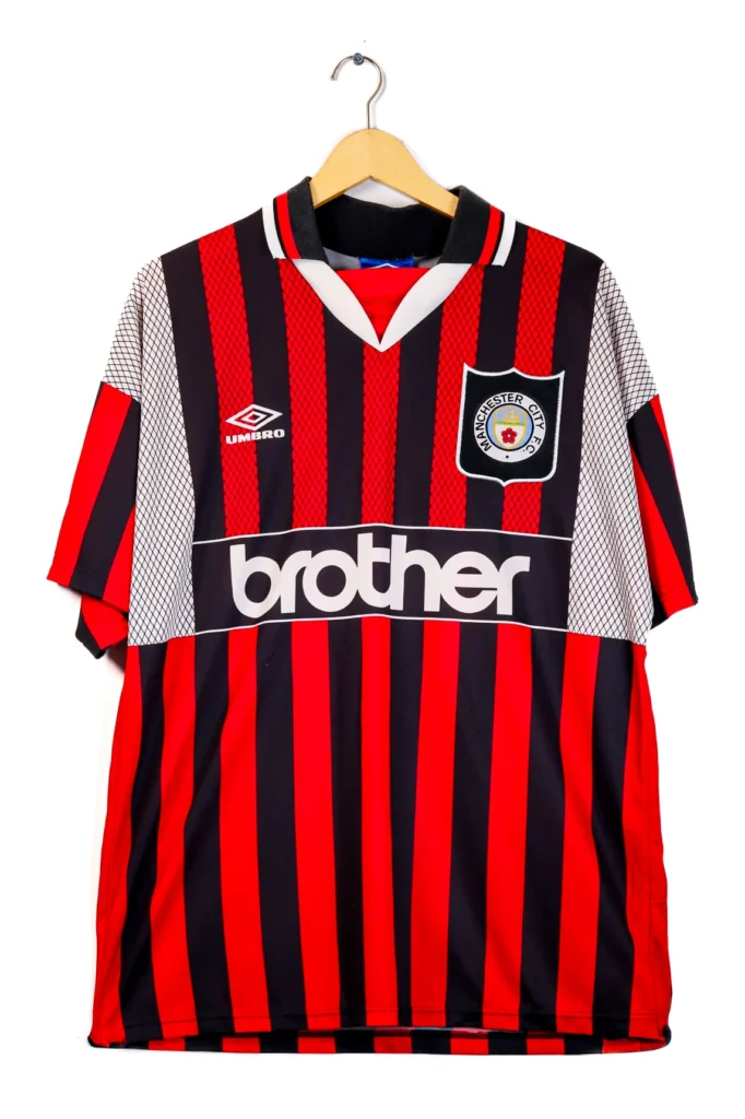 Manchester City 1994-1995 Away Flitcroft SS (L)