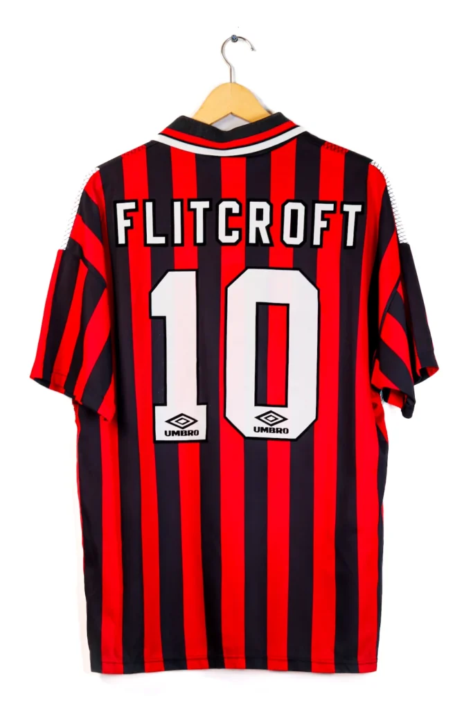 Manchester City 1994-1995 Away Flitcroft SS (L)