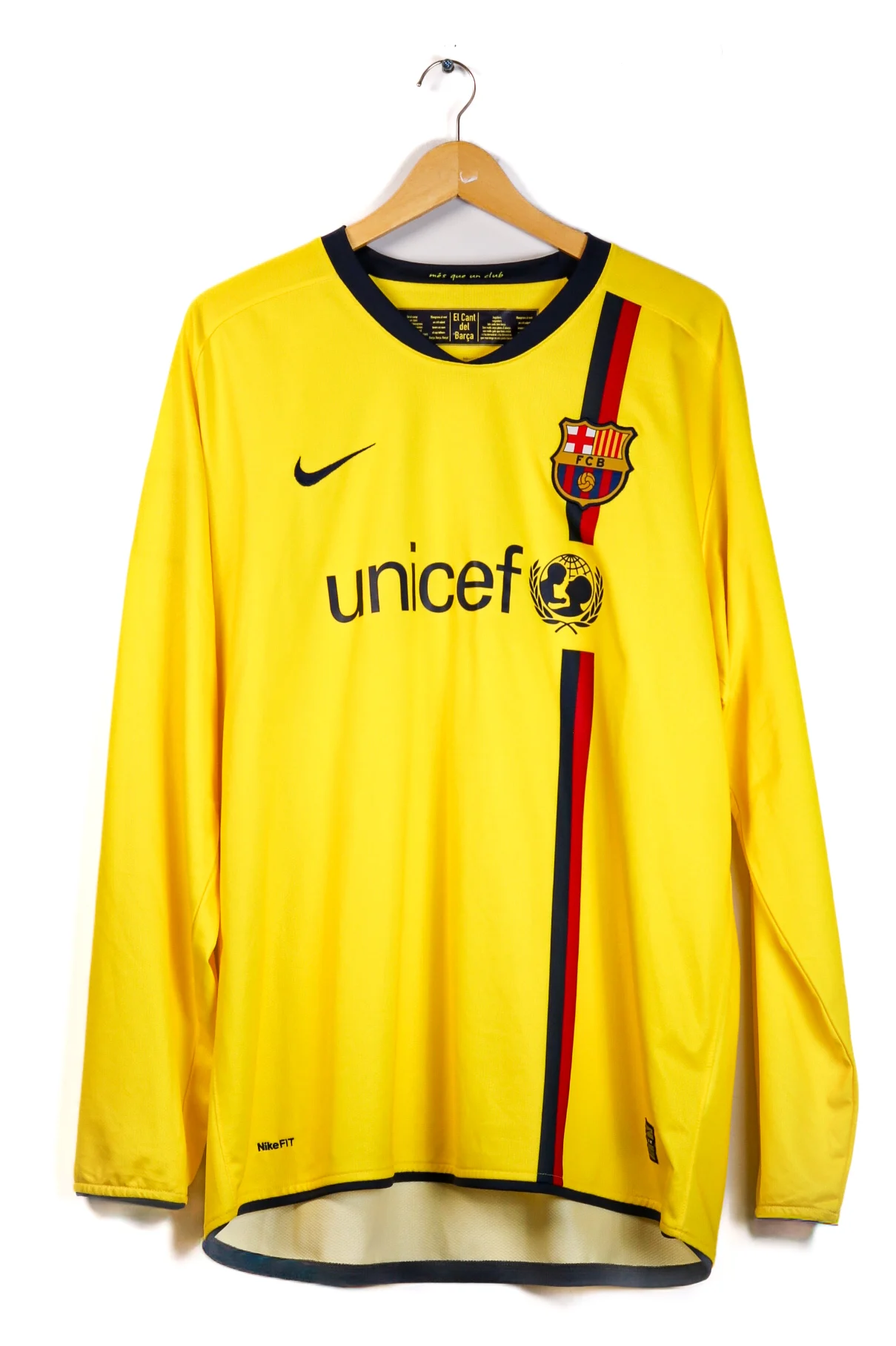Barcelona 2008-2009 Away Messi LS (XL)