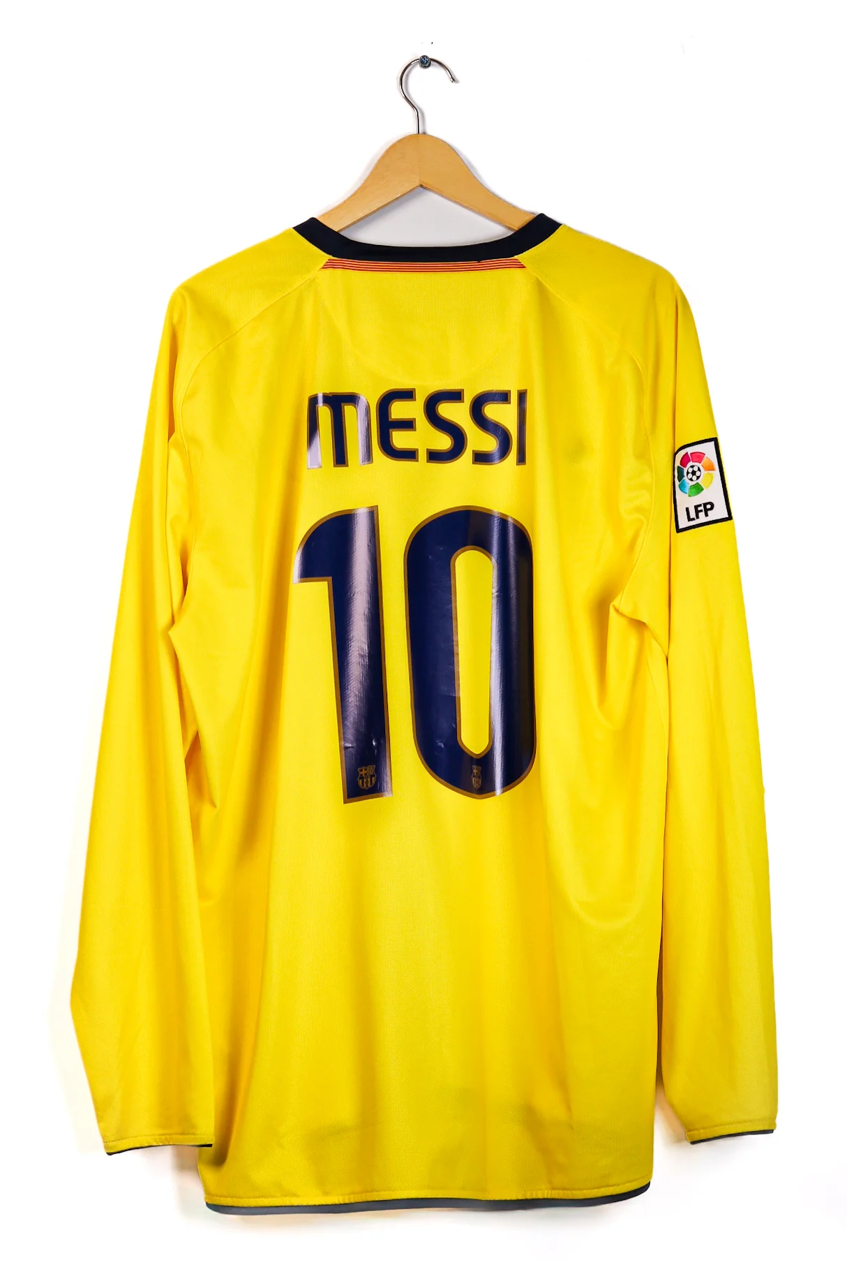 Barcelona 2008-2009 Away Messi LS (XL)