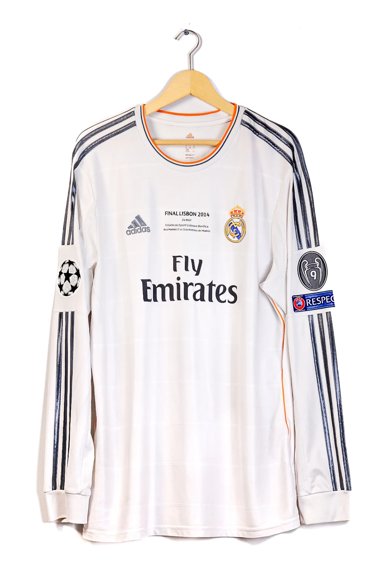 Real Madrid 2013-2014 Home Ronaldo LS (XL)