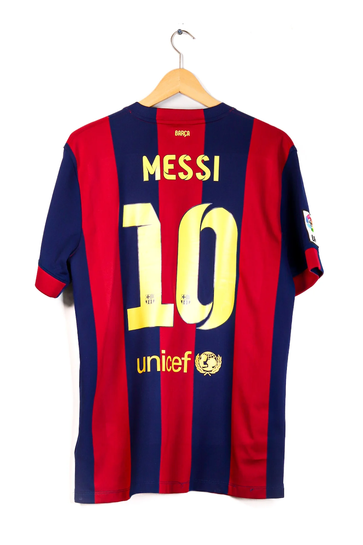 Barcelona 2014-2015 Home Messi SS (L)