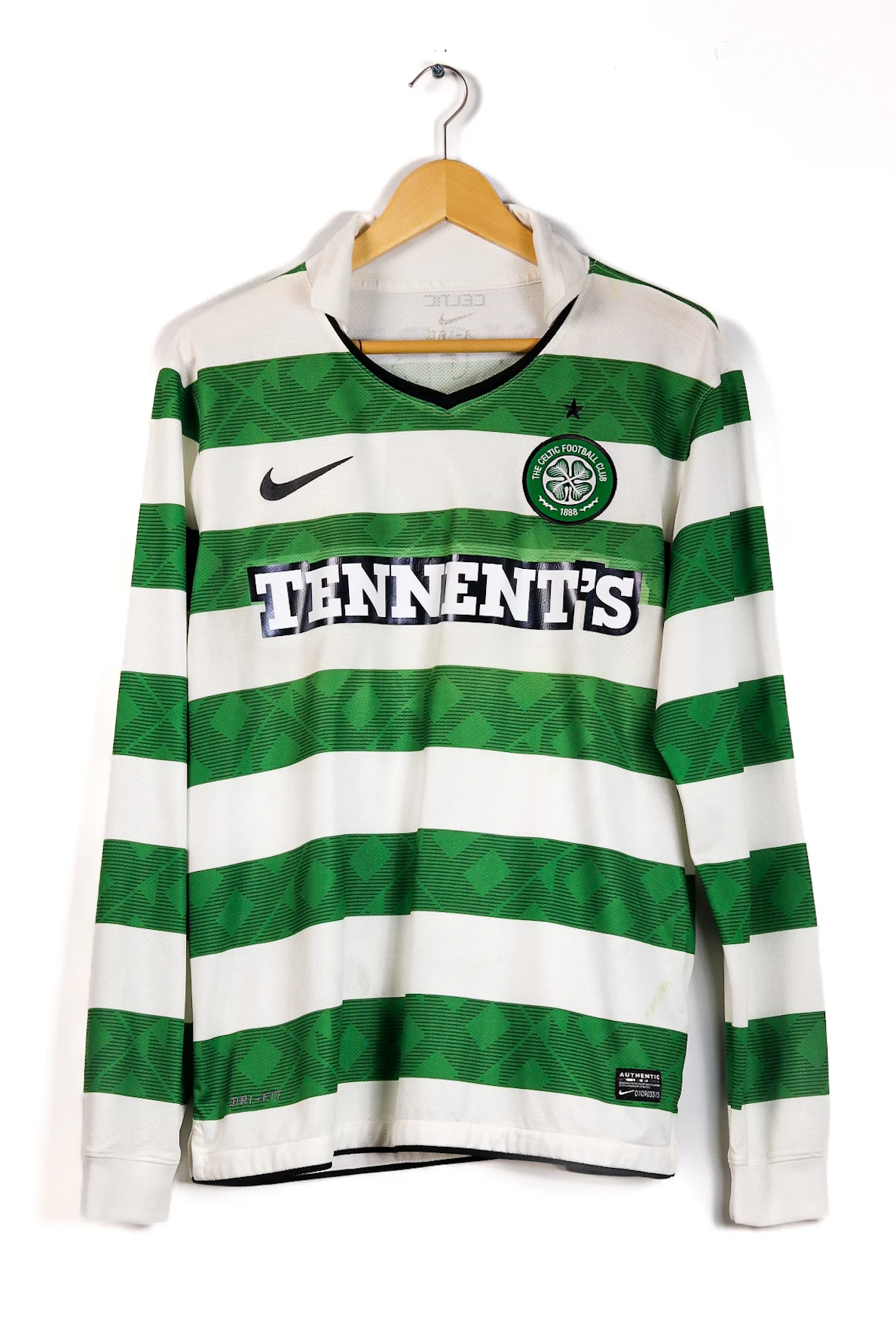 Celtic 2009-2010 Home Ljungberg LS (M)