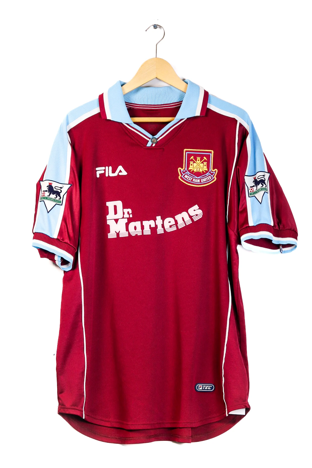 West Ham 1999-2000 Home Di Canio SS (XL) - Image 2