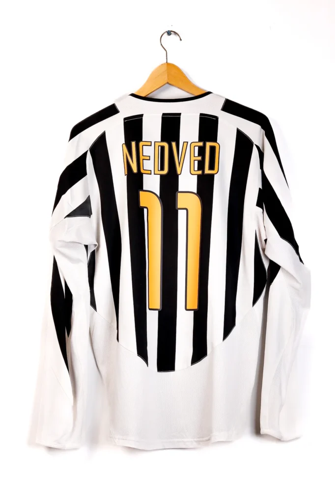 Juventus 2003-2004 Home Nedved LS (M)