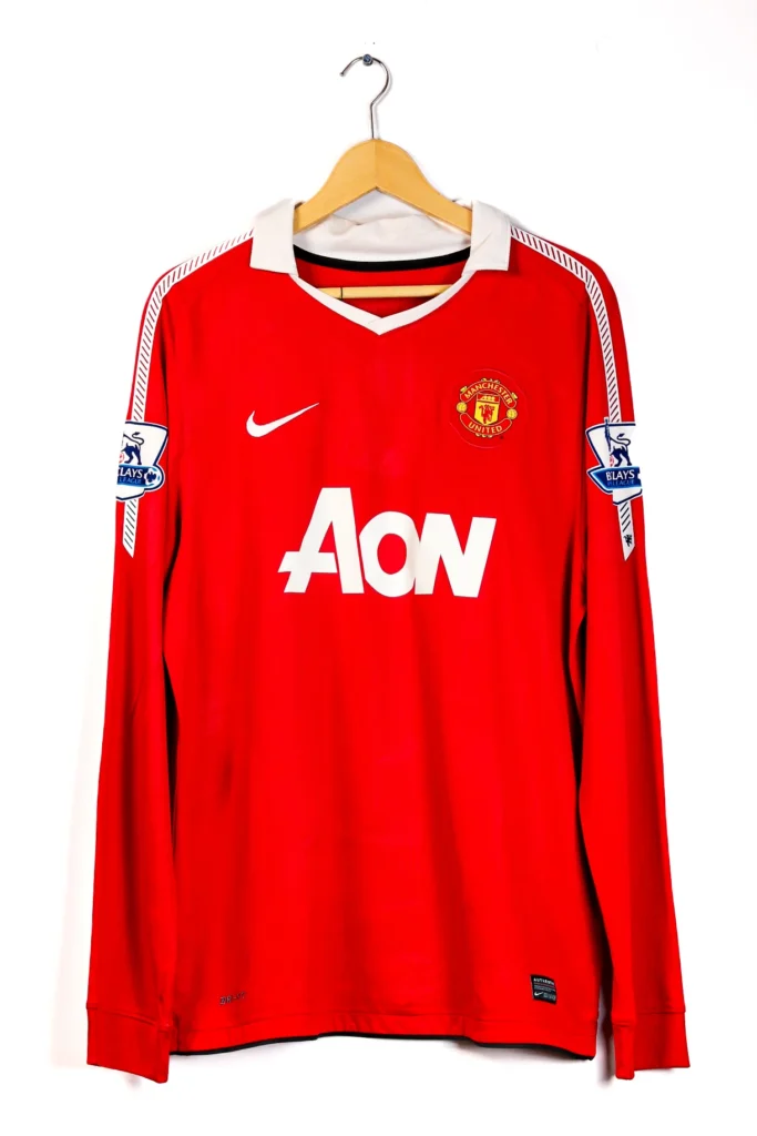 Manchester United 2010-2011 Home Rooney LS (L)