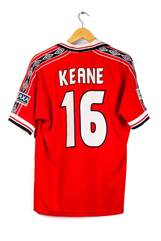 Manchester United 1998-1999 Home Keane SS (M)