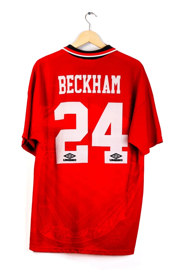Manchester United 1994-1995 Home Beckham SS (XL)