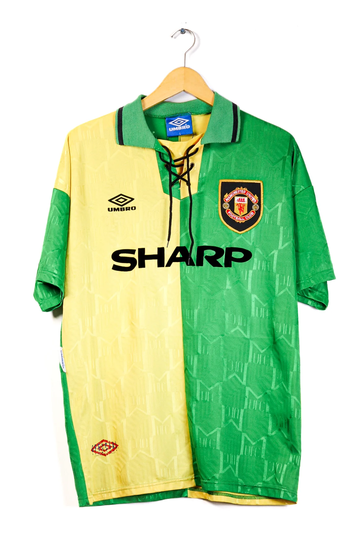 Manchester United 1993-1994 Third Cantona SS (L) - Image 2