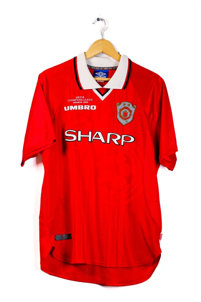 Manchester United 1999-2000 Home 2 stars SS (M)