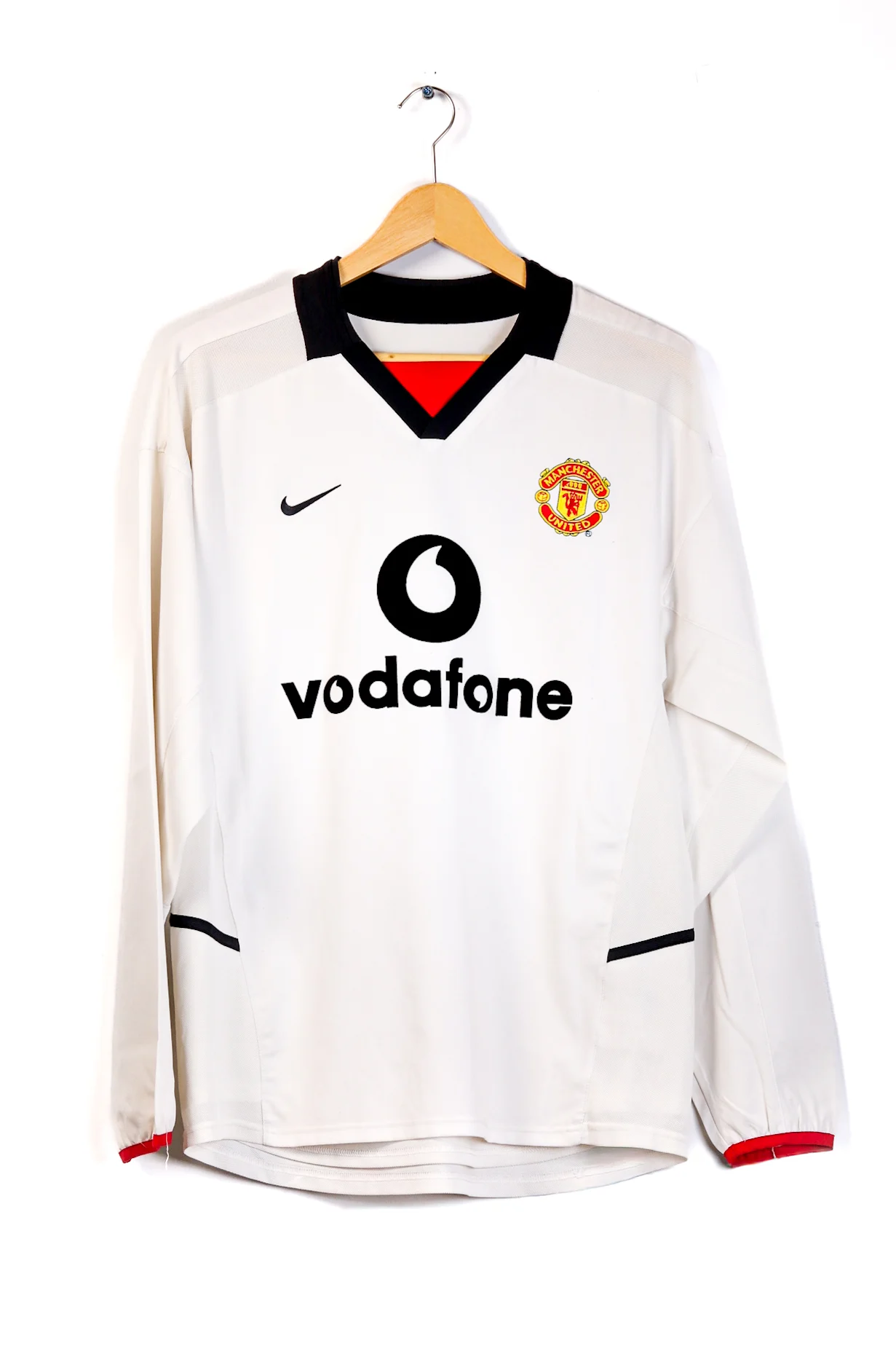 Manchester United 2002-2003 Away Beckham LS (M) - Image 2