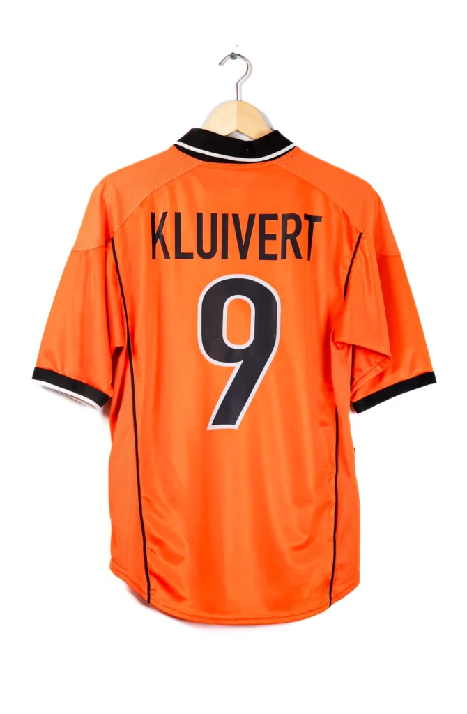 Netherlands 1998 Home Kluivert SS (M)