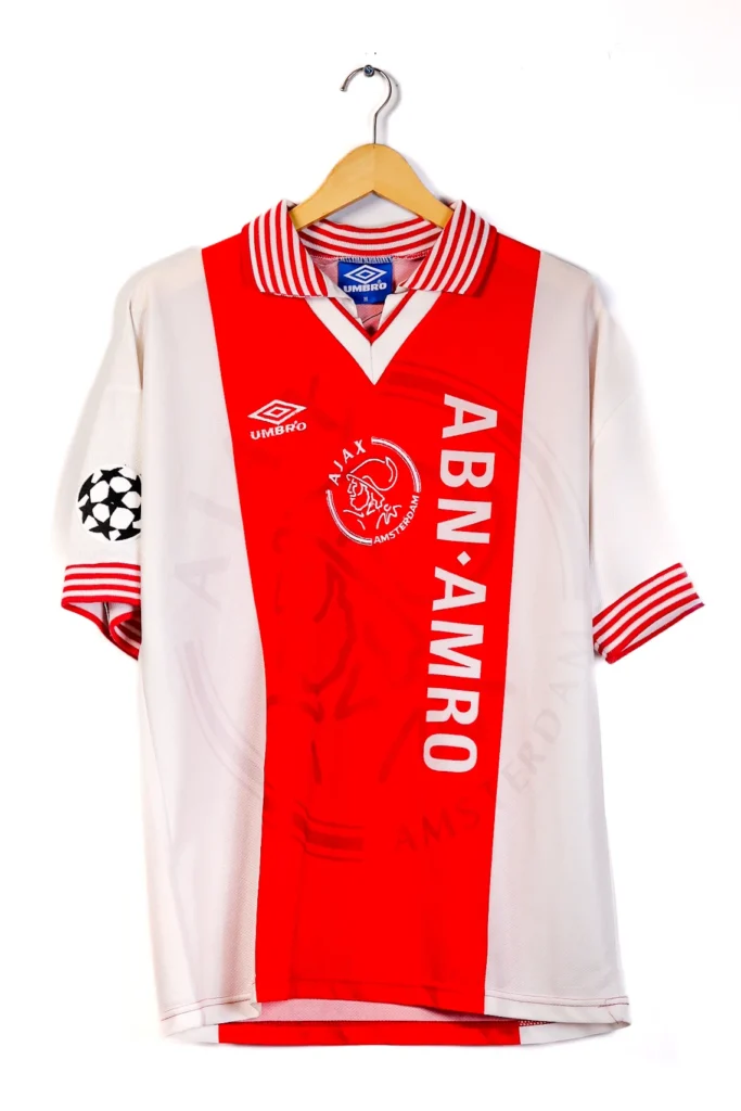Ajax 1995-1996 Home Kluivert SS (M)