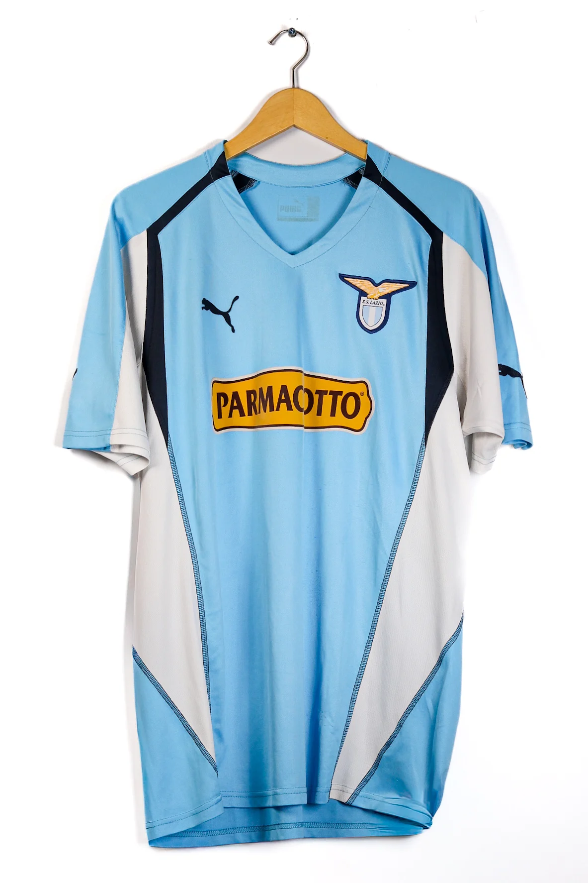 Lazio 2004-2005 Home Di Canio SS (L)