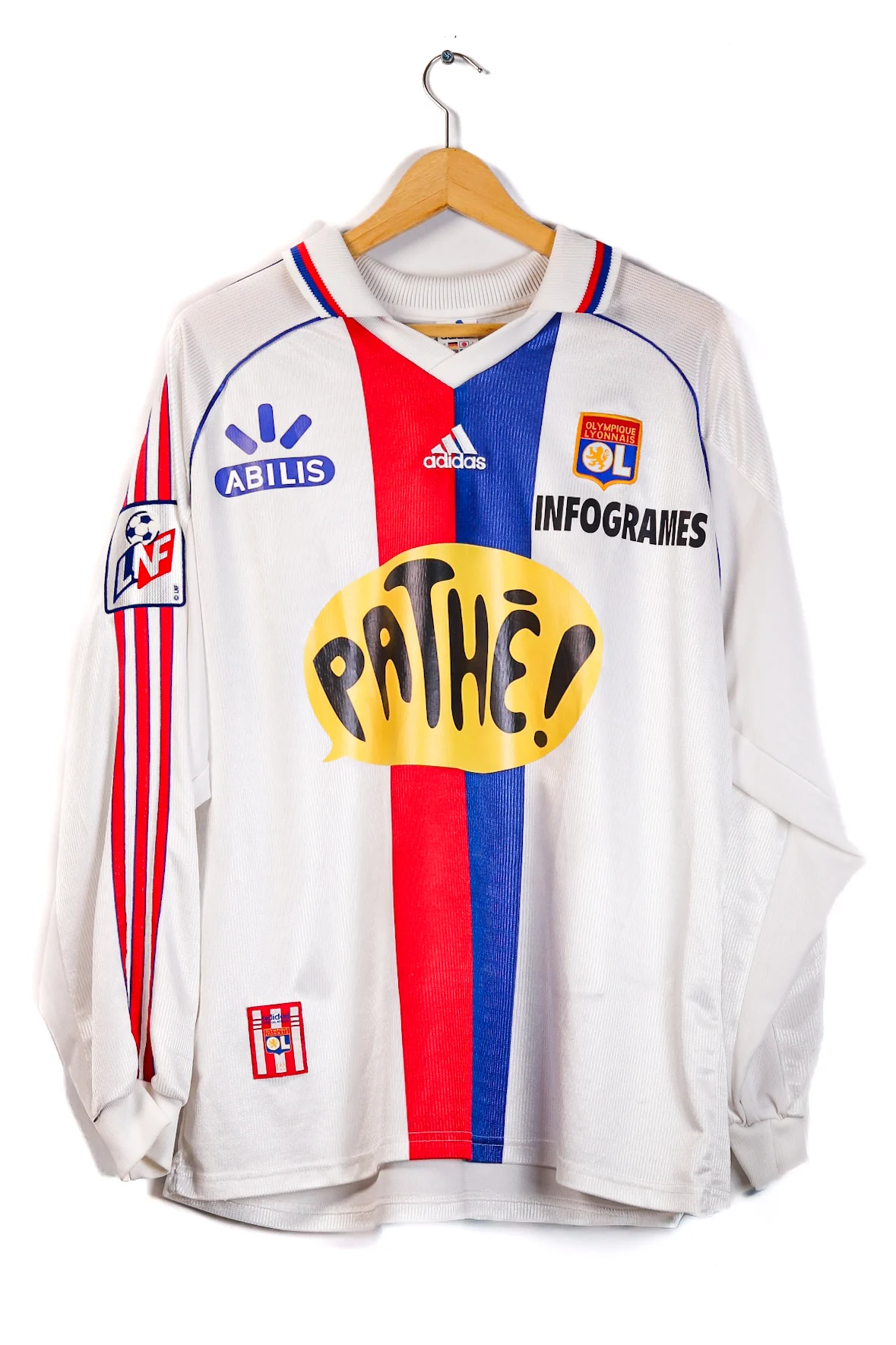 Lyon 1999-2000 Home Sonny Anderson LS (XL)
