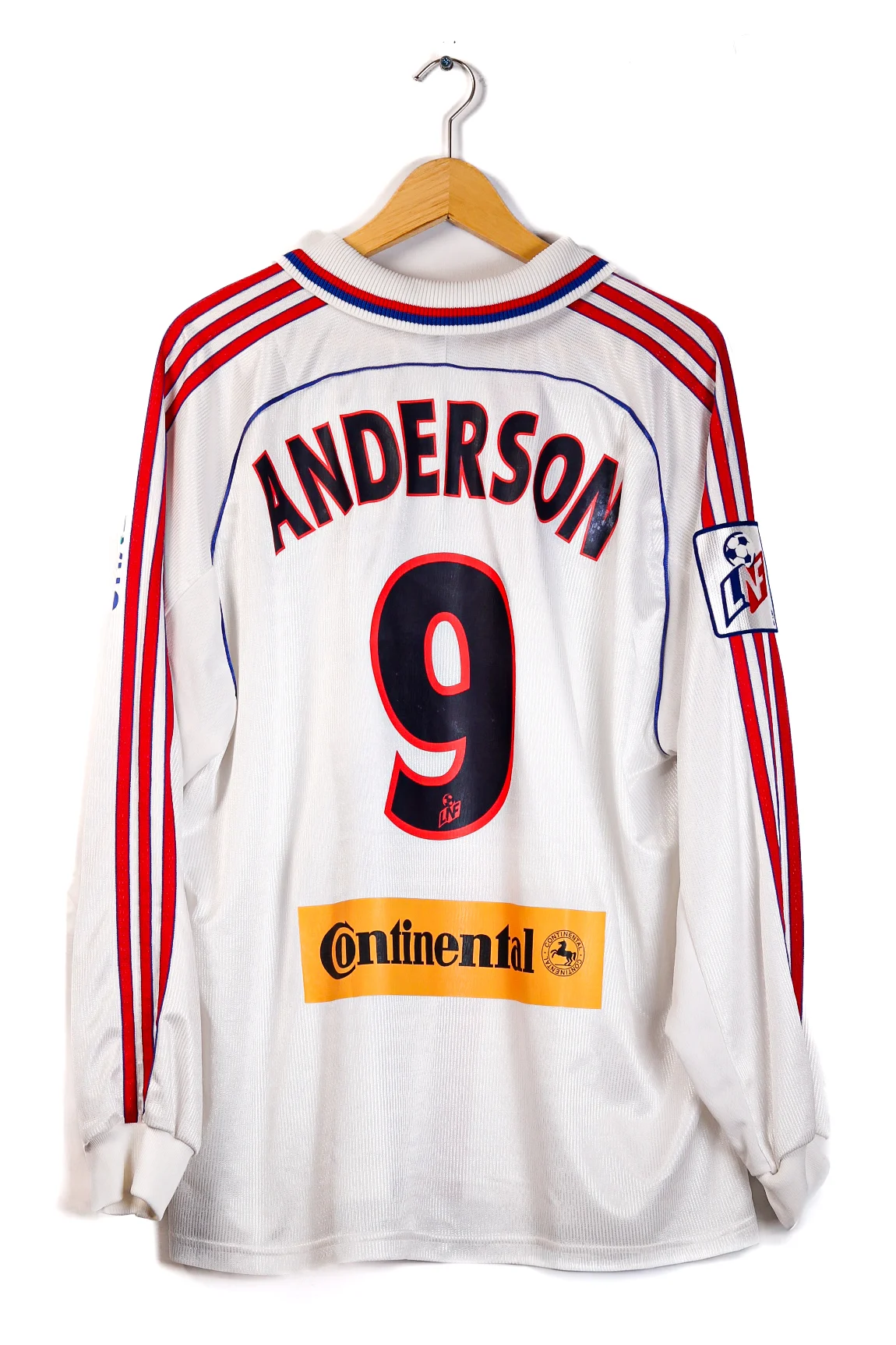Lyon 1999-2000 Home Sonny Anderson LS (XL)