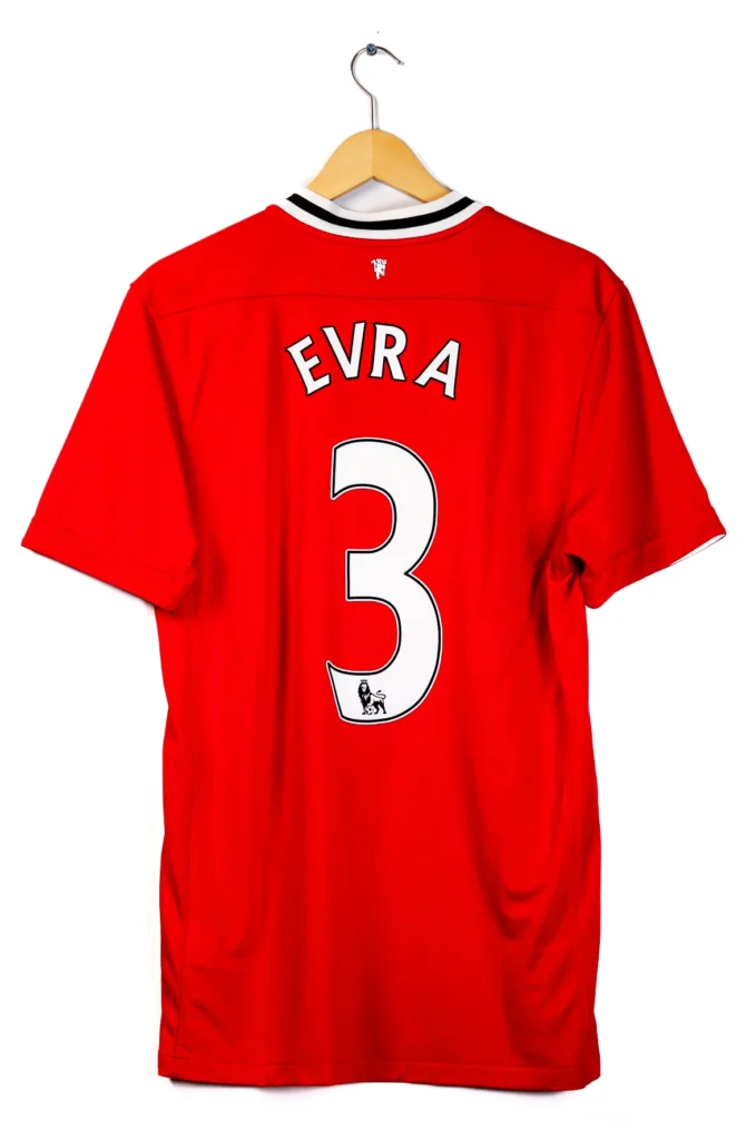 Manchester United 2011-2012 Home Evra SS (L)