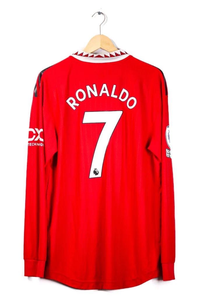 Manchester United 2022-2023 Home Ronaldo LS (XL)