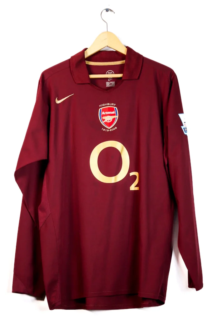 Arsenal 2005-2006 Home Henry LS (XL)