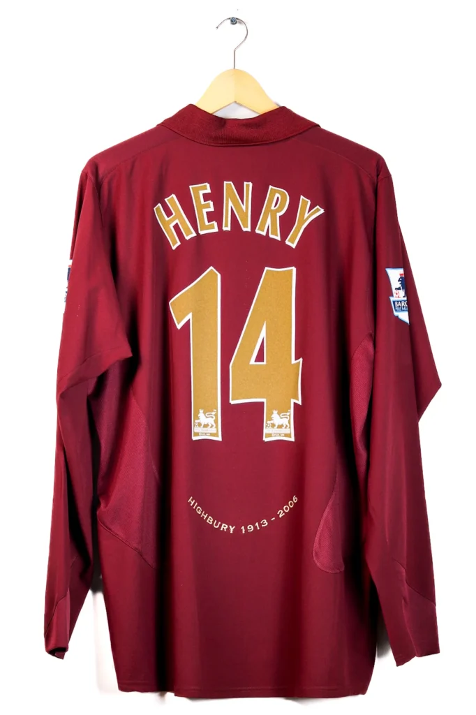 Arsenal 2005-2006 Home Henry LS (XL)