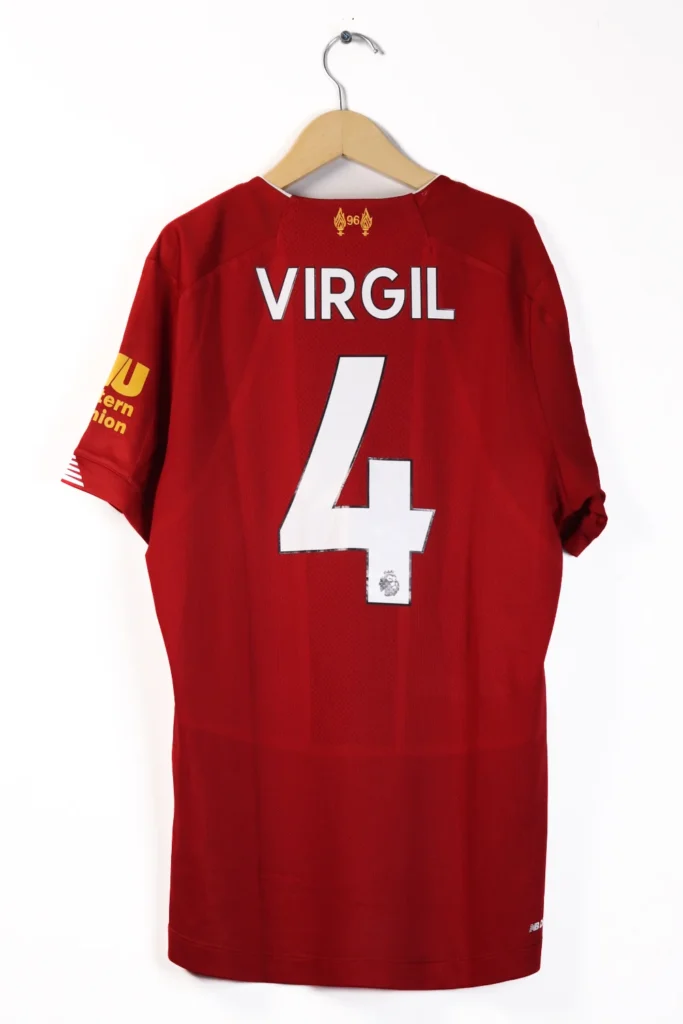 Liverpool 2019-2020 Home Virgil SS (XL boy)