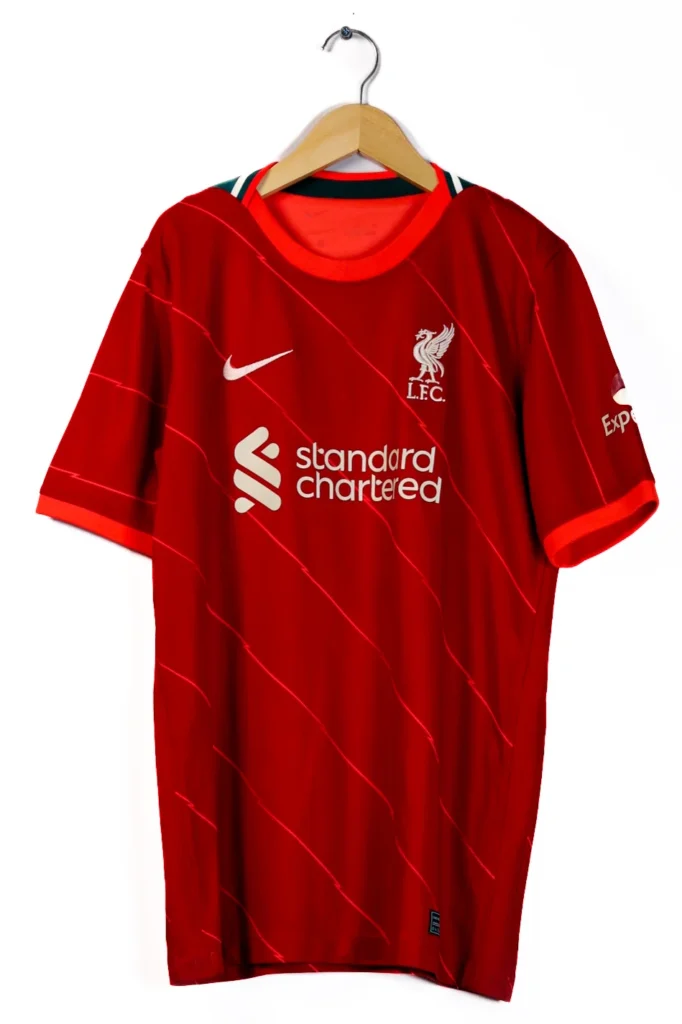 Liverpool 2021-2022 Home Henderson SS (XL boy)